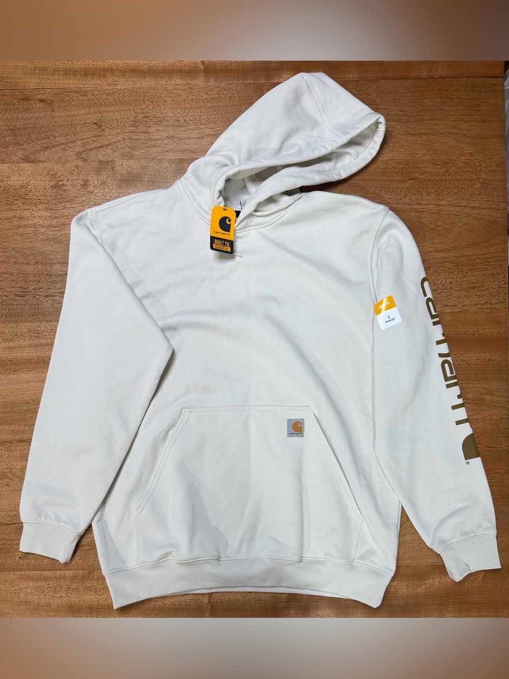 Carhartt Iconic K288 Logo Men’s Sweatshirt - Loose Fit (Malt), Size L [NWT]